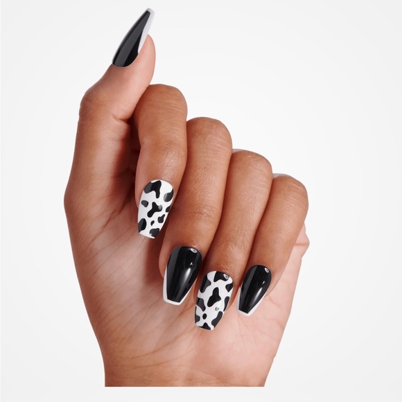 Kiss Other - Kiss imPRESS press on nails Like a Star coffin cow nails